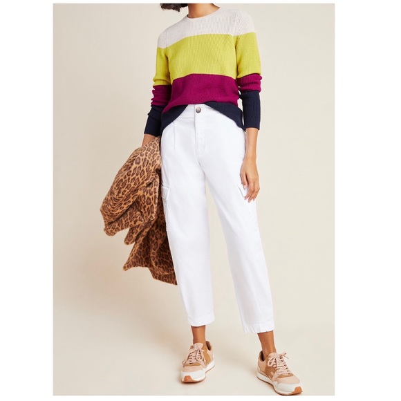 ANTHROPOLOGIE LAURIE CARGO HAREM PANTS - Picture 1 of 4